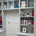 Fitted bookcases and cupboards